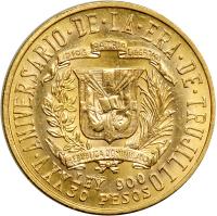 Dominican Republic. 30 Pesos, 1955. BU - 2