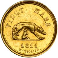 France. Gold Medal, 1811. NGC AU55 - 2