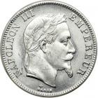 France. Platinum 100 Francs, 1858-A. BU