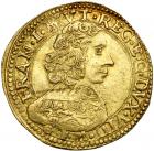 Italian States - Modena. 4 Scudi d'oro, ND-GFM. NGC AU55