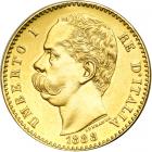 Italy. 50 Lire, 1888-R