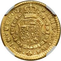 Mexico. Escudo, 1788-Mo FM. NGC EF45 - 2