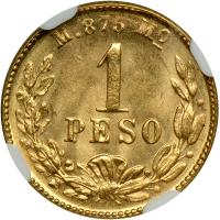 Mexico. Peso, 1901-Mo M. NGC MS65 - 2