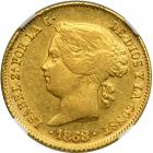 Philippines. 4 Pesos, 1868. NGC AU55
