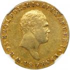 Poland. 50 Zlotych, 1817-IB. NGC EF45