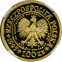 Poland. 100 Zlotych, 1995-MW. PF67 - 2