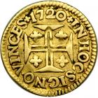 Portugal. 400 Reis, 1720. VF