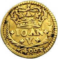Portugal. 400 Reis, 1720. VF - 2