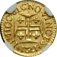 Portugal. 400 Reis, 1721. NGC MS62 - 2