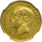 Portugal. 5000 Reis, 1863. NGC AU58