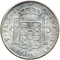 Bolivia. 8 Reales, 1804-PJ. AU - 2