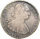 Bolivia. 8 Reales, 1808-PJ (Potosi). VF