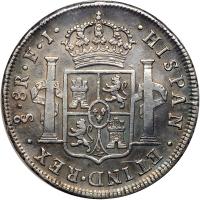 Chile. 8 Reales, 1813-FJ (Santiago) - 2