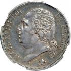 France. 2 Francs, 1824-A (Paris). NGC AU55