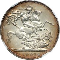 Great Britain. Crown, 1902. NGC PF62 - 2