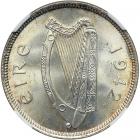 Ireland. Florin, 1942. NGC MS65