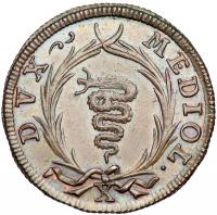 Italian States - Milan. Pattern 10 Soldi, 1777. NGC MS66 - 2