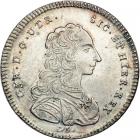 Italian States - Naples. 60 Grana (&frac12; Piastra), 1750-DEG MMR. NGC AU
