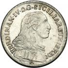 Italian States - Naples. 60 Grana (&frac12; Piastra), 1794-P// AP. NGC MS61