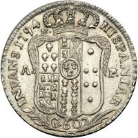 Italian States - Naples. 60 Grana (&frac12; Piastra), 1794-P// AP. NGC MS61 - 2