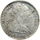 Mexico. 8 Reales, 1779-Mo FF. ICG AU50