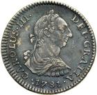 Mexico. 1 Real, 1781-Mo FF. EF-AU