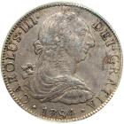 Mexico. 8 Reales, 1784-Mo FM. ICG AU53