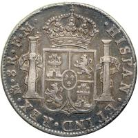 Mexico. 8 Reales, 1792-Mo FM. VF - 2