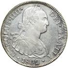 Mexico. 8 Reales, 1802-Mo FT. EF