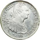 Mexico. 8 Reales, 1804-Mo TH. AU