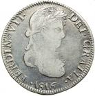 Mexico. 8 Reales, 1816-Zs AG. F-VF