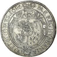 Transylvania. Taler, 1684/3 AI. NGC MS63 - 2