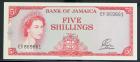 Jamaica SCWPM# 51Aa, L.1960 (1964) 5 Shillings. PCGS Very Choice New 64PPQ