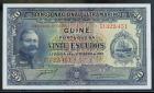 Portuguese-Guinea SCWMP# 22, 14.9.1937 20 Escudos. PCGS Choice About New 55