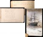 [Kaiulani] Autogaph Book With Original Robert Louis Stevenson Poem Written For Her