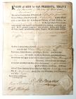 1758 New York Slave Bill of Sale