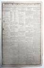 [Washington, George] Death and Funeral of Washington - Two Newspapers