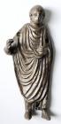 Roman Bronze Togatus Figure, c. 2nd-4th Century AD