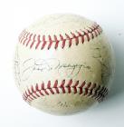 1951 New York Yankees Signed Team Ball