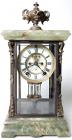 C. late 19th Century American Ansonia Key Wind Pendulum Mantle Clock