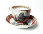 Decorative Porcelain Cup and Bowl