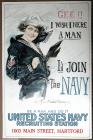 [World War I] "Gee!! I Wish I Were A Man I'd Join the Navy" by Howard Chandler Christy