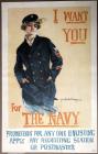 [World War I] "I Want You For The Navy" by Howard Chandler Christy