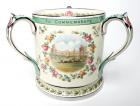 English 1935 Silver Jubilee Loving Cup (Tyg)