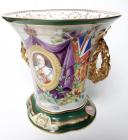 English 1910 Edward VII Spode Memorial Loving Cup