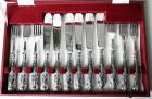 Webber & Hill 12-piece Silver Flat Ware Set in fitted case