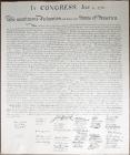 Declaration of Independence - Engraved by E.M. Weeks, 1939