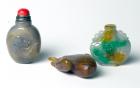 3 Chinese Snuff Bottles