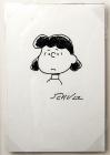 Schulz, Charles -- Original Drawing of Lucy