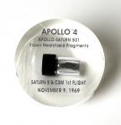 Apollo 4, 1969, FLOWN Heatshield Fragments